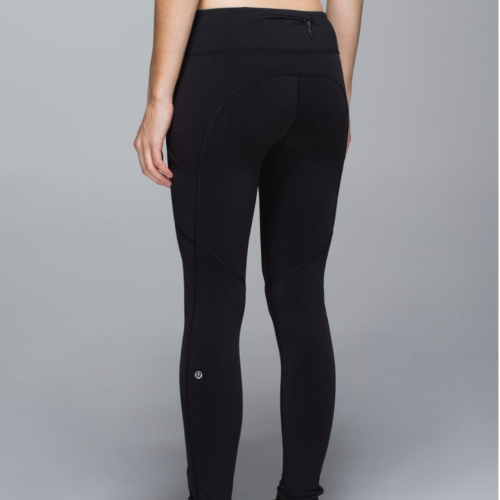 Black Lululemon Leggings - Size 4